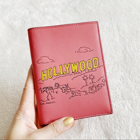 Coach Handbags - NWT Coach Limited Hollywood Leather Passport Case